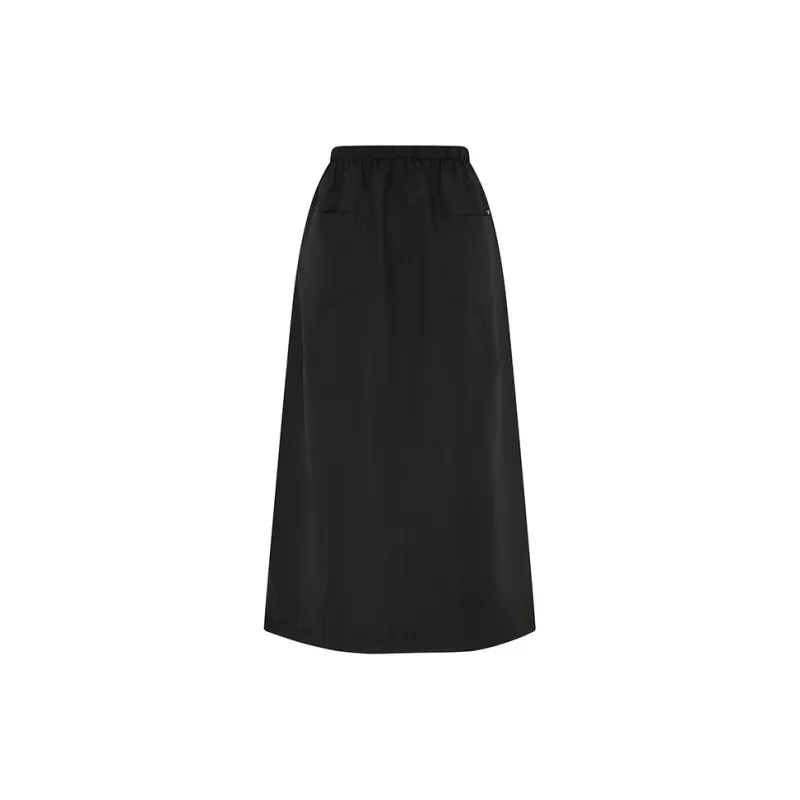NAVIGARE Casual Long Skirt Women's Night Black-1