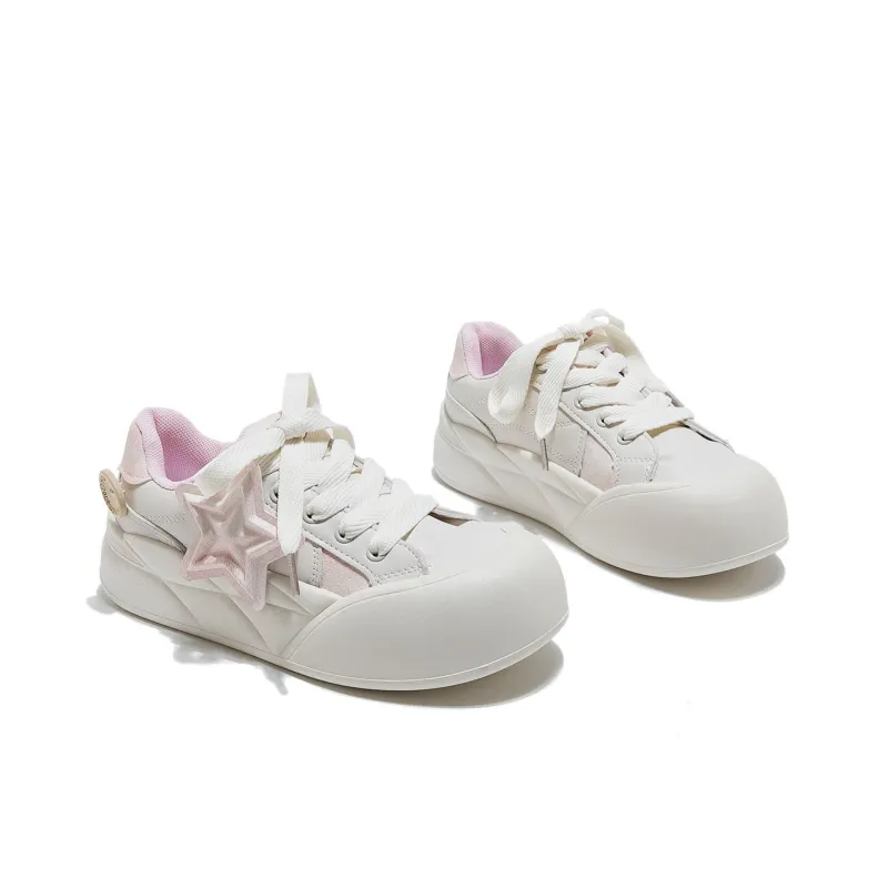 Little Red Man Skateboard Shoes Women's-2