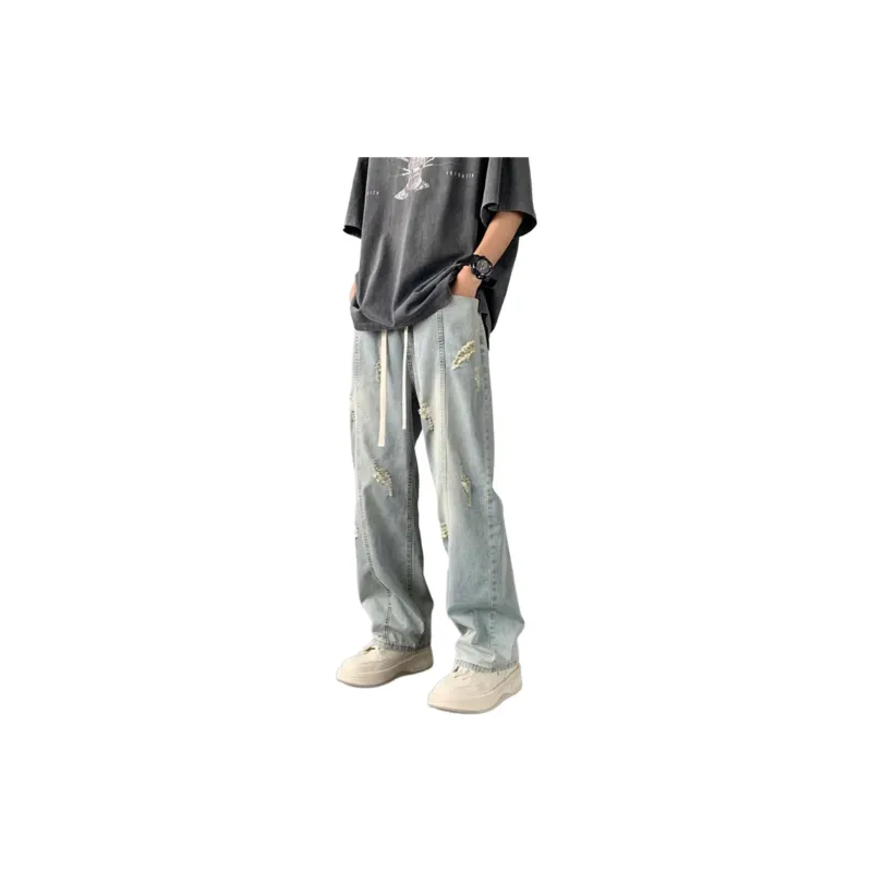 PAINT STAIN Jeans Unisex-19