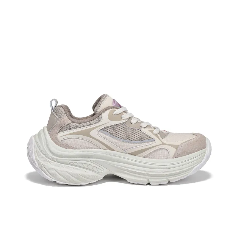 Kappa Anti Slip Wear Resistant Low Top Running Shoes Women's White-1