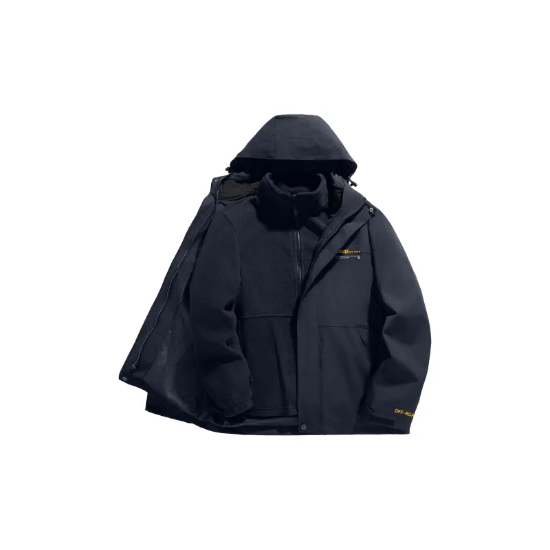 Jeep Windbreaker Jacket Trench Coat Unisex-28