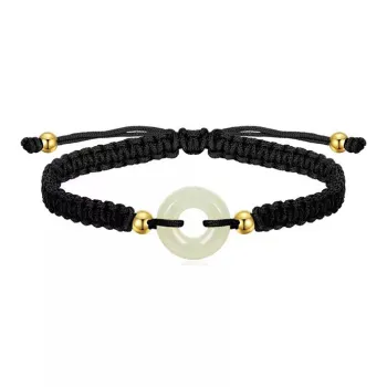FUSSEM Hetian Jade Bracelets Unisex Pale Greenish White Jade