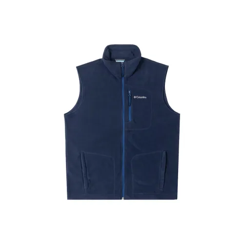 Columbia Vests Men Blue