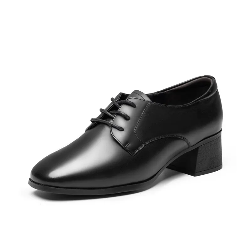 AOKANG Casual Single Shoes Women's Black-1