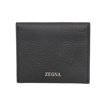 Zegna Ran Leather Wallet Men's Black