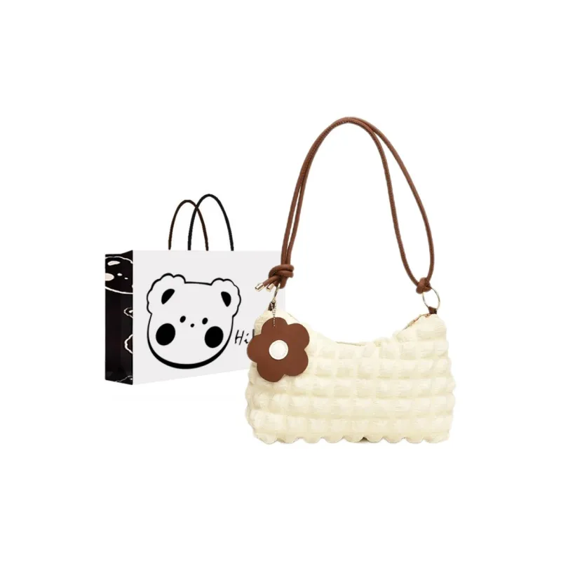 NX DOUGHNUT PU Crossbody Bag, Shoulder Bag Women's White-21