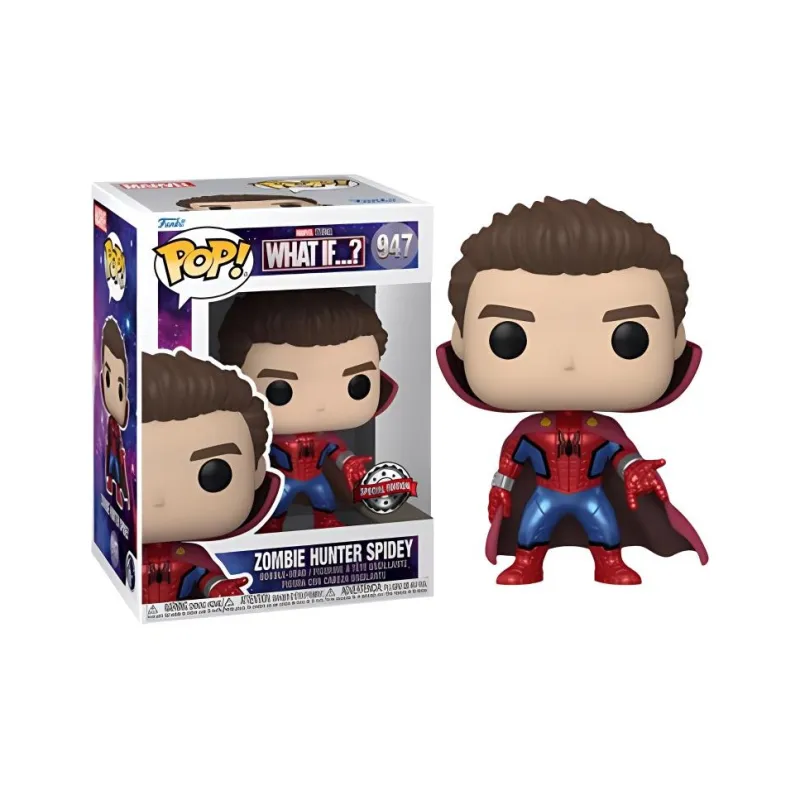 POP ASIA Spider Man What If Marvel Animation Scale Figures 10cm-1