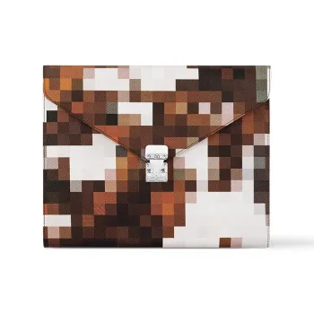 LOUIS VUITTON Mark Folder Cowmooflage