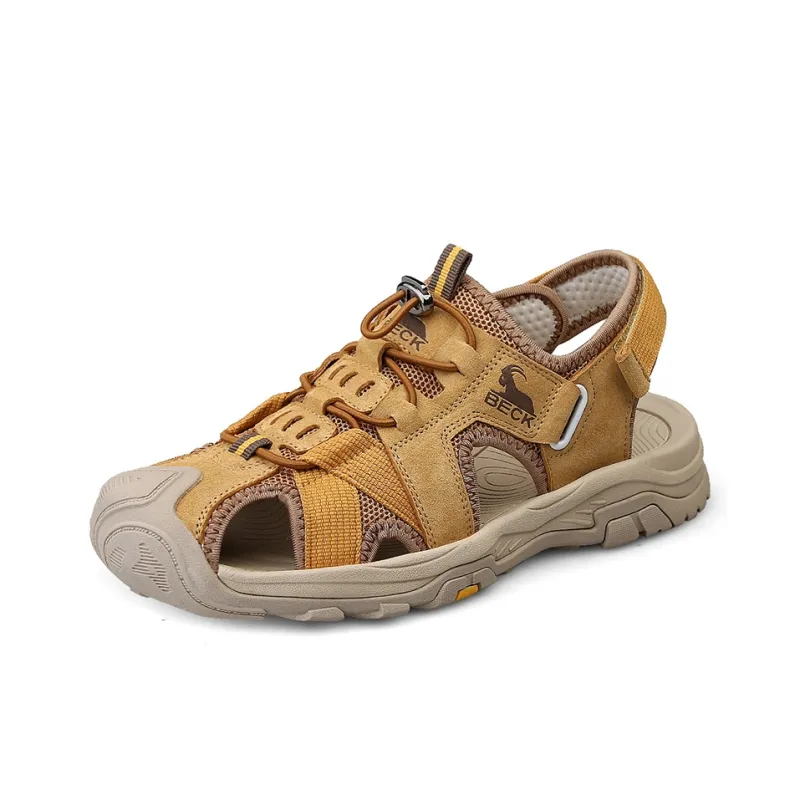 BECK River Trekking Shoes Women's Sand, Earth Yellow-1