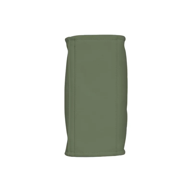 DKNY Cotton Tote Bag Shopping Bag Handbag Medium Size Women's Green-2
