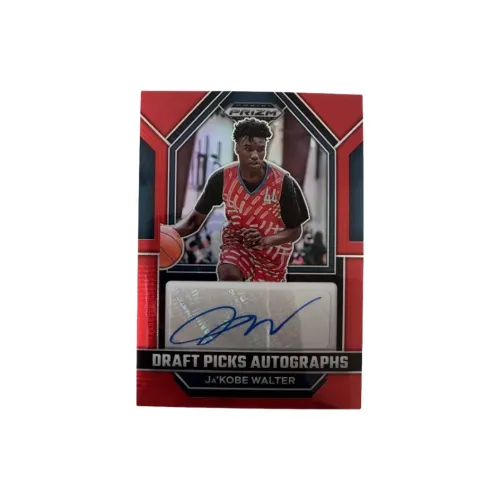 PANINI 2023 Panini Prizm Ja'Kobe Walter, Signature 123/149, Red Fold Sports Cards 1 Pc