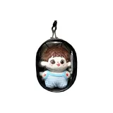 Tubas Black Round Single Bag[11.5*6.5*17.2cm]+Keychain+Filling Pompom