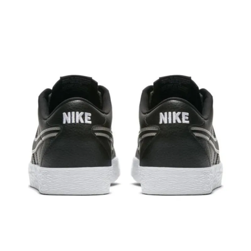 Nike SB Anti Slip Wear Resistant Low Top Skateboard Shoes Unisex Black-3