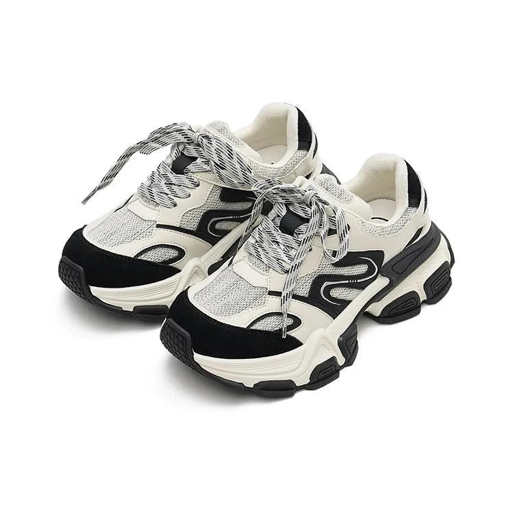 MASOOMAKE Breathable Height Increasing Low Top Chunky Sneakers Women's-8