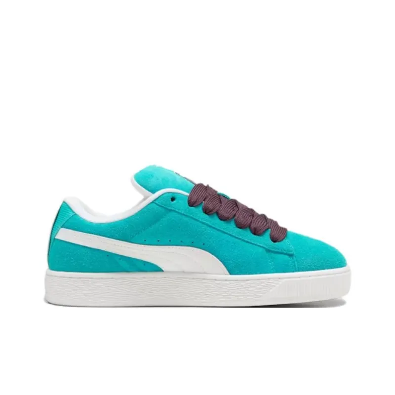 PUMA Suede Slip Resistant, Abrasion Resistant, Breathable Low Top Skateboard Shoes Men's Green-1