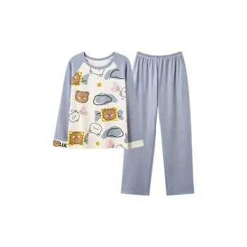 FENTENGCARE Pajama Set Women's Steel Blue