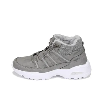 KangaROOS Anti Slip Wear Resistant Low Top Casual Shoes Women's Gray White
