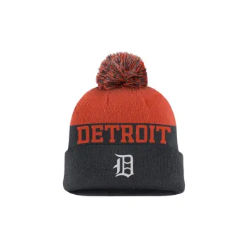 Nike Detroit Tigers Rewind Peak Men's Nike Mlb Cuffed Pom Beanie