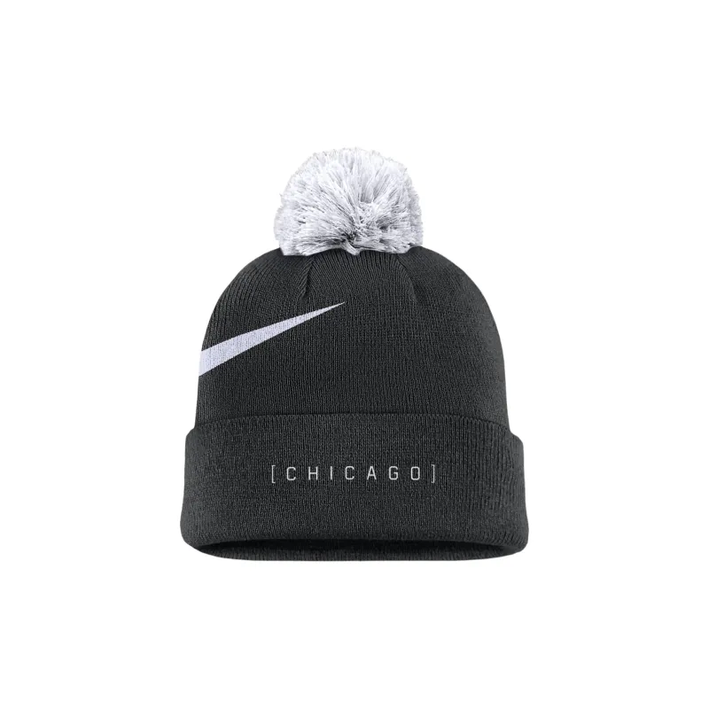 Nike Chicago White Sox Peak Men's Nike Mlb Cuffed Pom Beanie-1