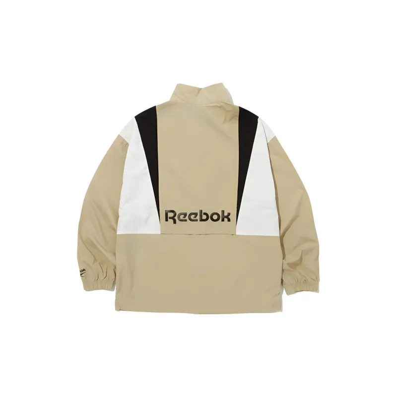 Reebok Twin Vector Trench Coat Unisex Beige-1