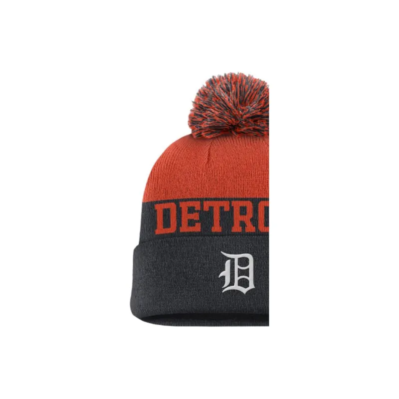 Nike Detroit Tigers Rewind Peak Men's Nike Mlb Cuffed Pom Beanie-2