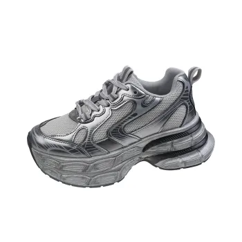 ANNAI Cushioning Anti-Slip Wear-Resistant Breathability Low-Top Chunky Sneakers Women's