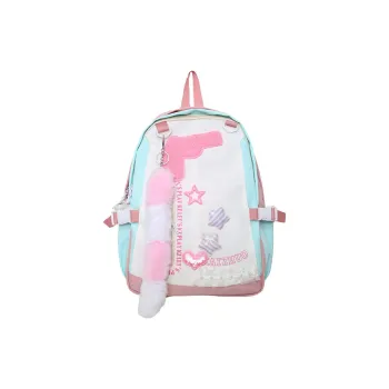 S.REPHEN Nylon Backpack Regular Women's Pink