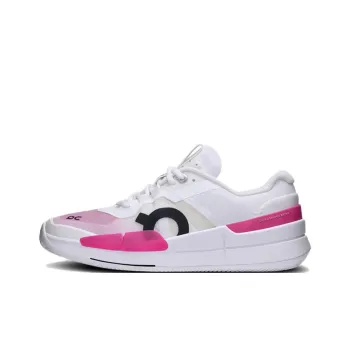 On THE ROGER Pro 2 Low Top Tennis Shoes Men's White Pink