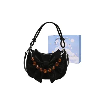 Duoluplo Doron Paul PU Shoulder Bag Women's Black/Green/Pink/White