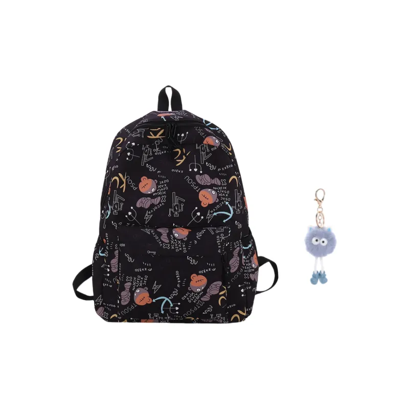 KAMLUI Nylon Backpack Laptop Bag Backpack Women's Multicolor-8