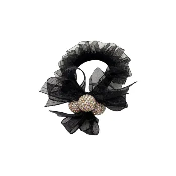 Connect The Past And The Present. Fabric Hair Tie Women's