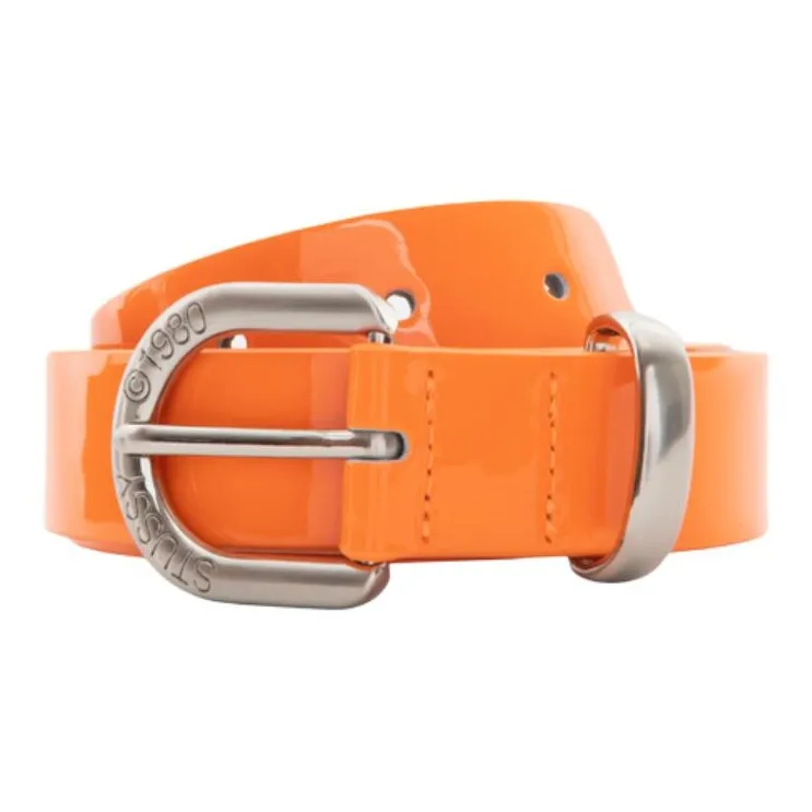 Stussy Patent Leather Belt-3
