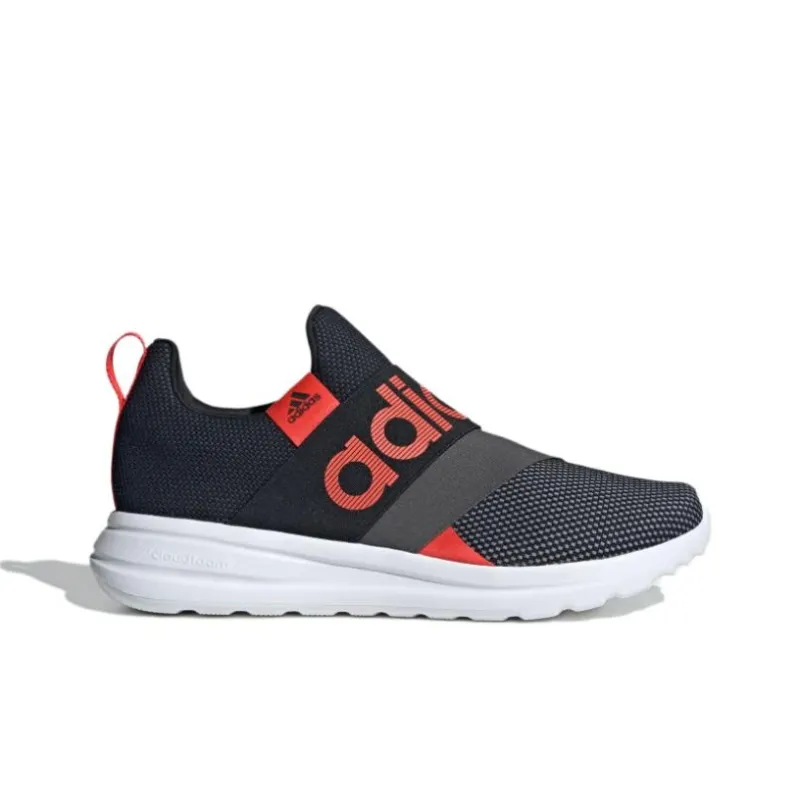 Adidas LITE RACER ADAPT 6.0 Anti-Slip Wear-Resistant Low-Top Casual Running Shoes Men's Black Red White-1