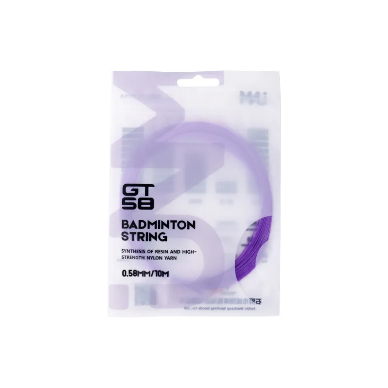 JNM Stretch Type Badminton Racket Strings Multicolor High Strength Nylon-16