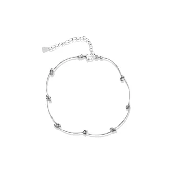 Strange S925 Silver Anklets Women's