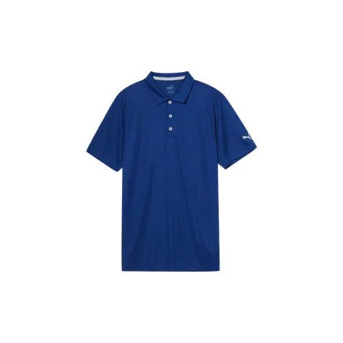 PUMA Gamer Polo Shirts Men Deep Navy Blue