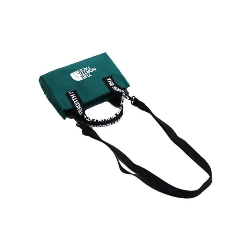 THE NORTH FACE Nylon Shoulder Bag, Crossbody Bag, Handbag Mini Unisex Green-4
