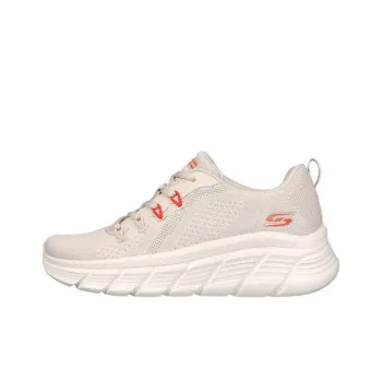 Skechers BOBS B FLEX HI Casual Shoes Women's Beige Red