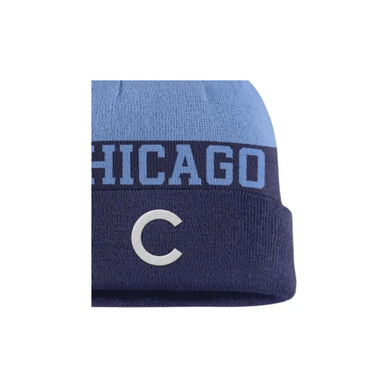 Nike Chicago Cubs Rewind Peak Men's Nike Mlb Cuffed Pom Beanie-2
