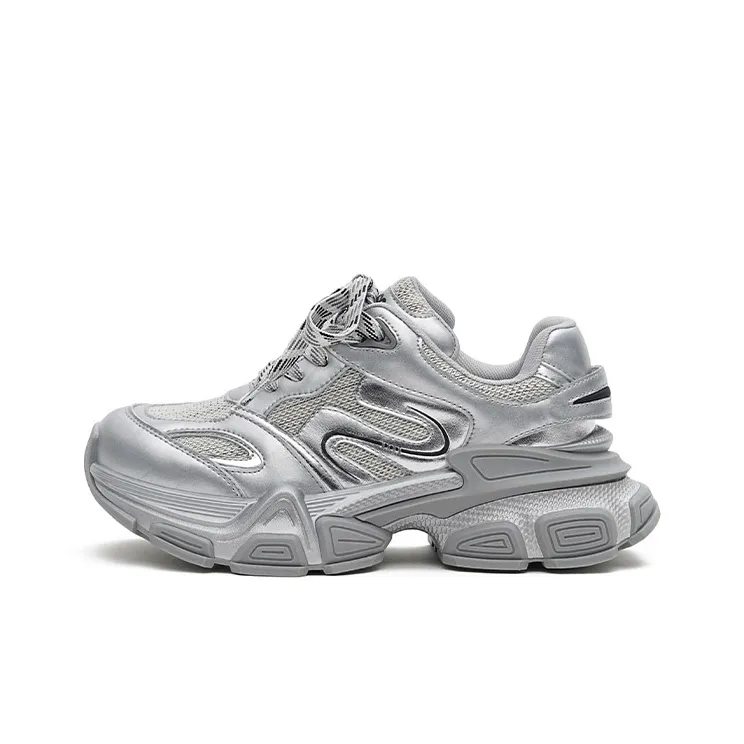 MASOOMAKE Breathable Height Increasing Low Top Chunky Sneakers Women's-23