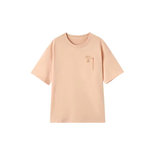 EICHITOO T-Shirts Women's Light Orange 55