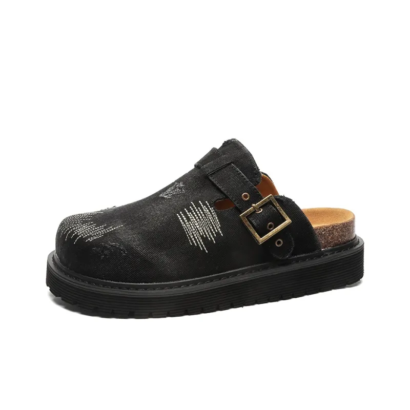 Beidouniao Wrap-toe Slippers Men's-2