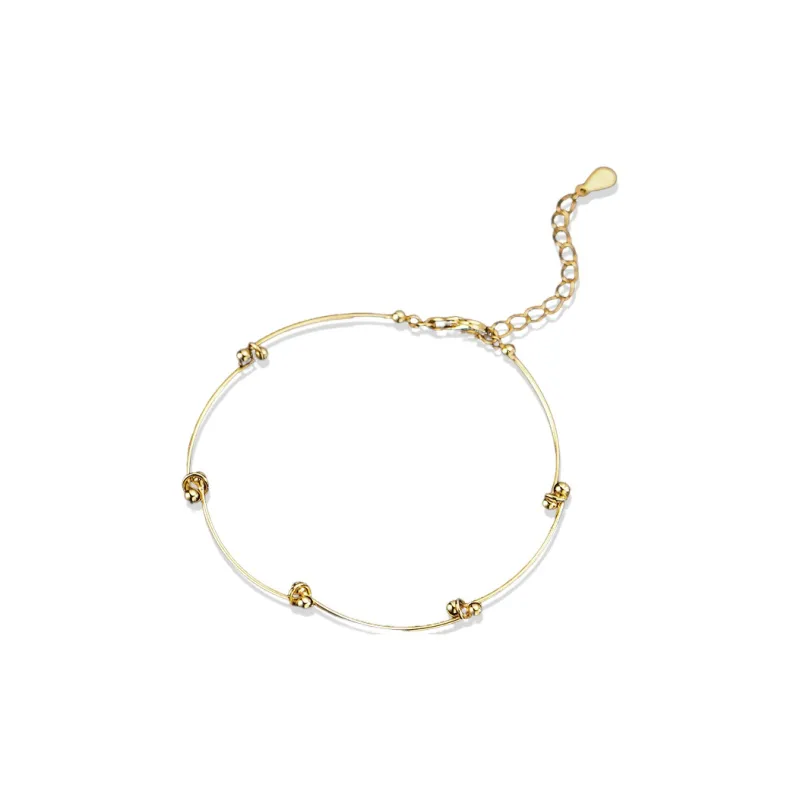 Strange S925 Silver Anklets Women's-0