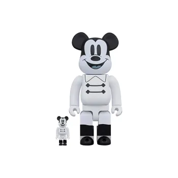 BE@RBRICK Nighttime Mickey 100% & 400%