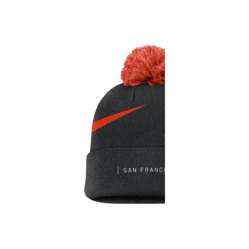 Nike San Francisco Giants Peak Men's Nike Mlb Cuffed Pom Beanie-2