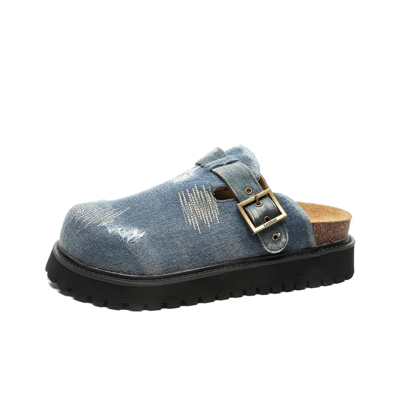 Beidouniao Wrap-toe Slippers Men's-14