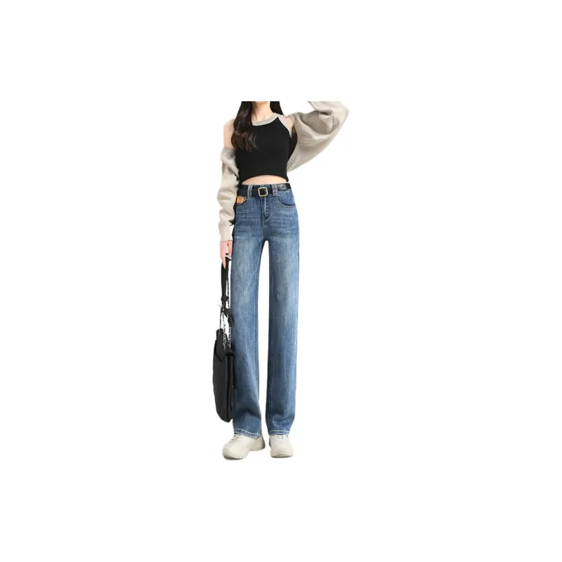 Weixi Jeans Women's Light Blue-4