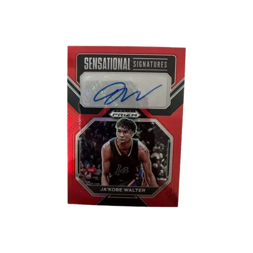 PANINI 2023 Prizm Ja'Kobe Walter Djakoby Walter, Signature 118/125, Red, Card Pass. Sports Cards 1 Pc