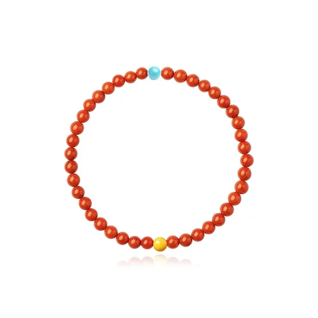 Fuxin Southern Red Agate Fine Jade Bracelets Women's-0