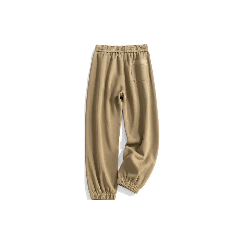 HCHUICHENG Casual Pants Unisex Caramel-8